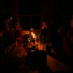 Kvällsfika och lösning av världens problem