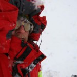 Matti i sista dagens snöfall.